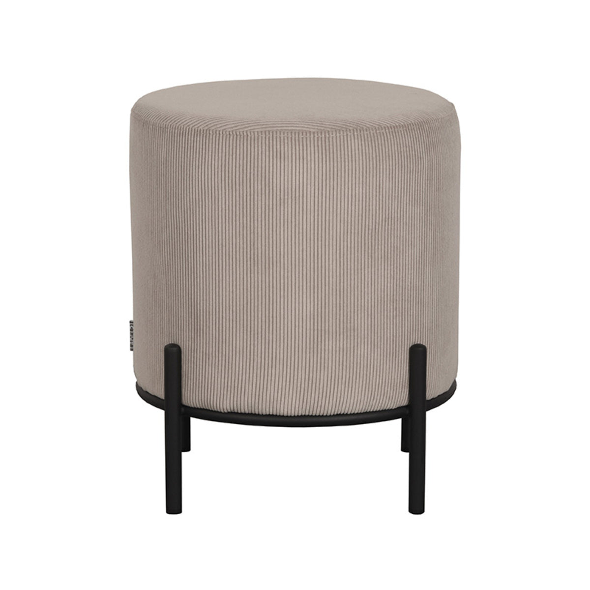 LABEL51 Poef Troy - Naturel - Ribcord