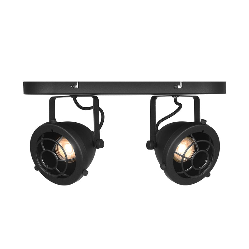 LABEL51 Spot Altena led - Zwart - Metaal - 2 Lichts