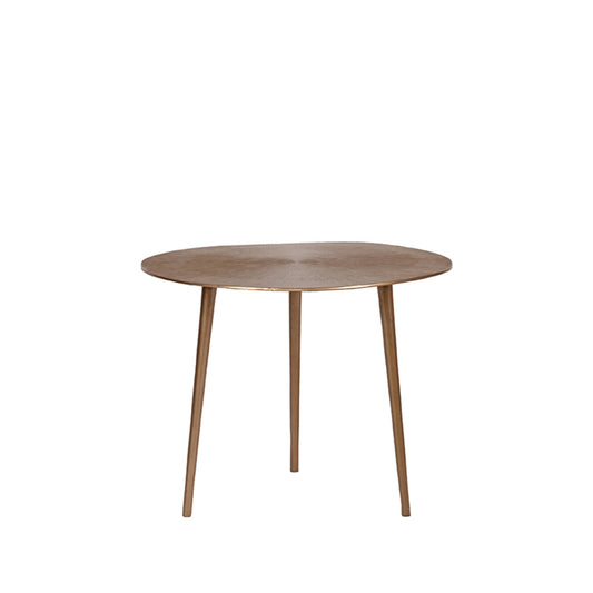LABEL51 Salontafel Nobby - Antiek goud - Metaal - 50 cm