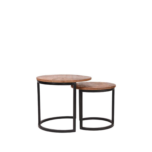 LABEL51 Salontafel Set Duo - Rough - Hout