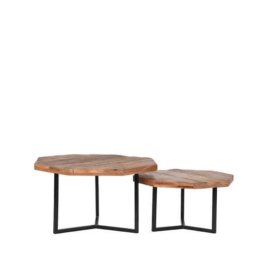 LABEL51 Salontafel Set Figure - Rough - Mangohout