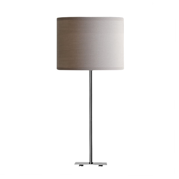 LABEL51 Lampenkap Cilinder - Taupe - Stof - Rond - 32 cm