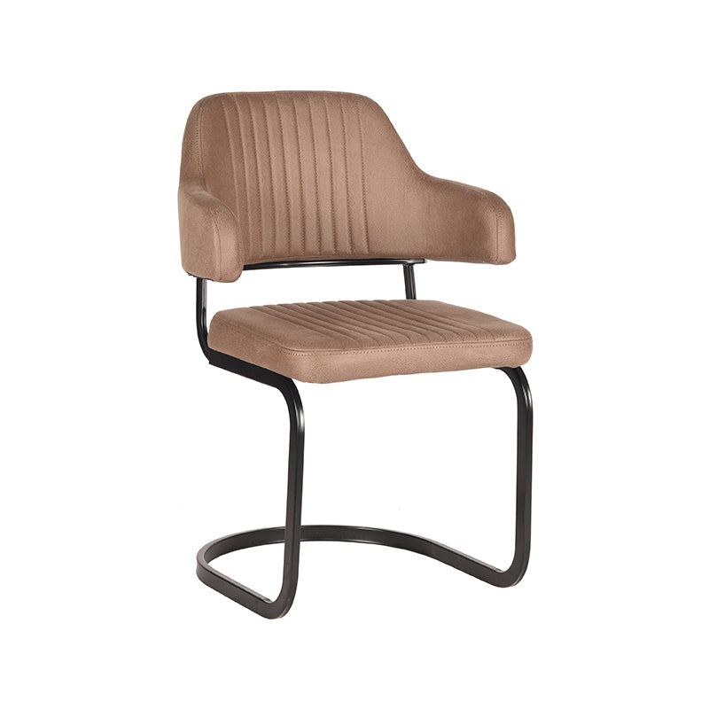 LABEL51 Eetkamerstoel Otta - Stone - Microfiber