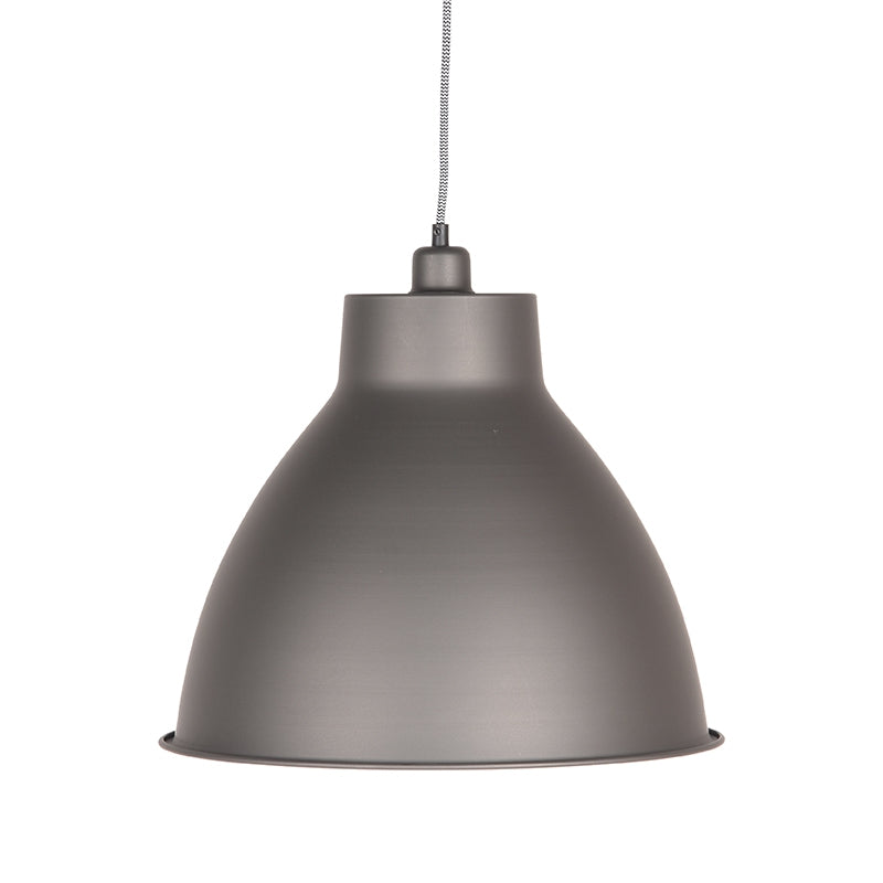 LABEL51 Hanglamp Dome - Metallic Grey - Metaal