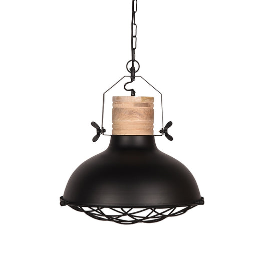 LABEL51 Hanglamp Grid - Zwart - Metaal - 34 cm
