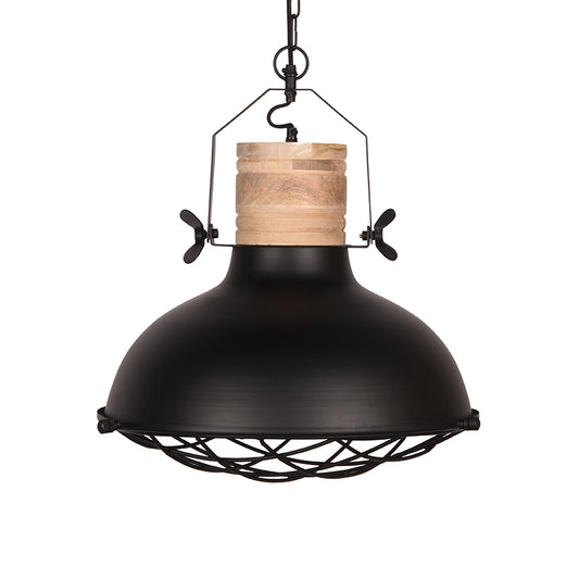 LABEL51 Hanglamp Grid - Zwart - Metaal - 52 cm