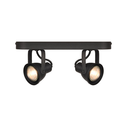 LABEL51 Spot Aken led - Zwart - Metaal - 2 Lichts
