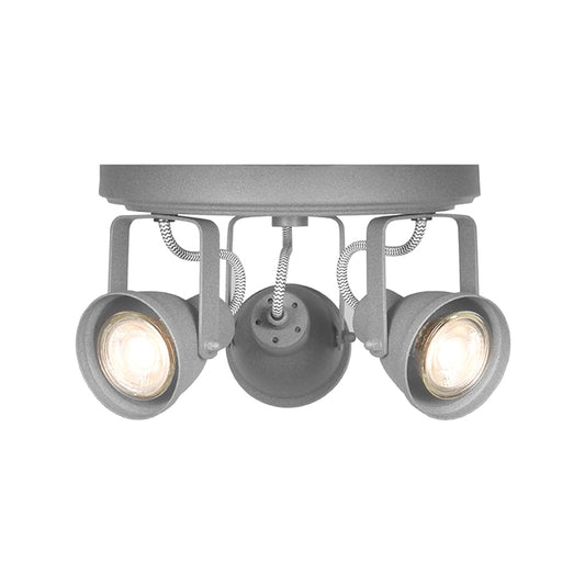 LABEL51 Spot Aken led - Concrete - Metaal - 3 Lichts