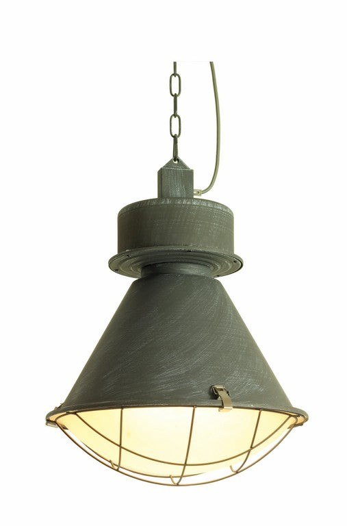 LABEL51 Hanglamp Duisburg - Grijs - Metaal