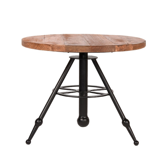 LABEL51 Salontafel Solid - Rough - Mangohout - Rond - 60 cm