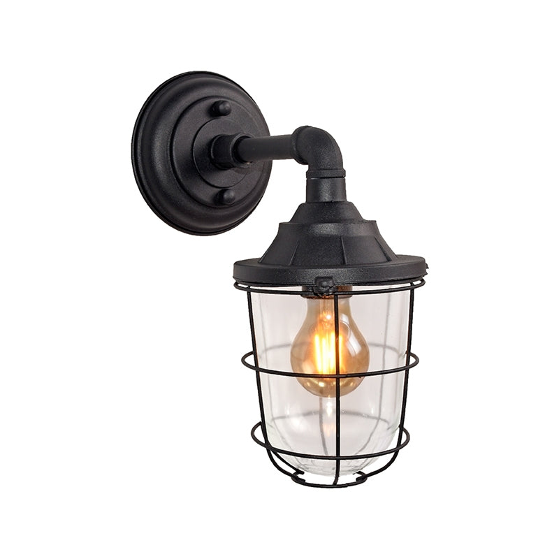 LABEL51 Wandlamp Seal - Zwart - Metaal