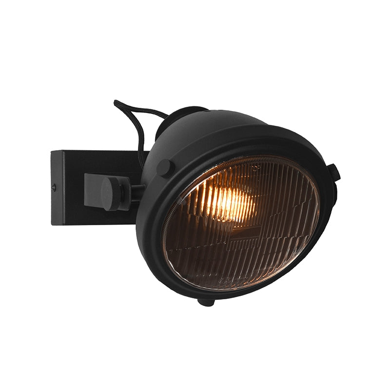 LABEL51 Wandlamp Tuk-Tuk - Zwart - Metaal